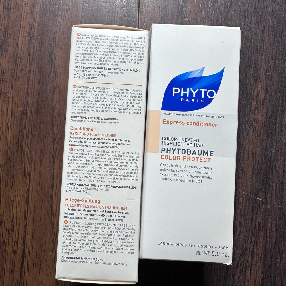Phyto Phytobaume Color Protect Express Conditioner Set of 2 - Picture 3 of 5